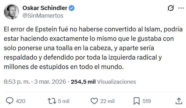 El error de Epstein.