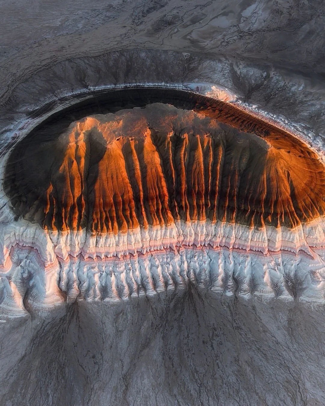 Bokty Mountain parece sacado de otro planeta.