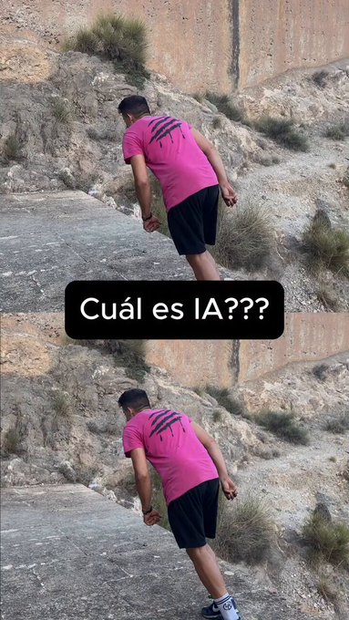 Hemos llegado a un punto en el que distinguir si algo es IA o no, es bastante complicado.