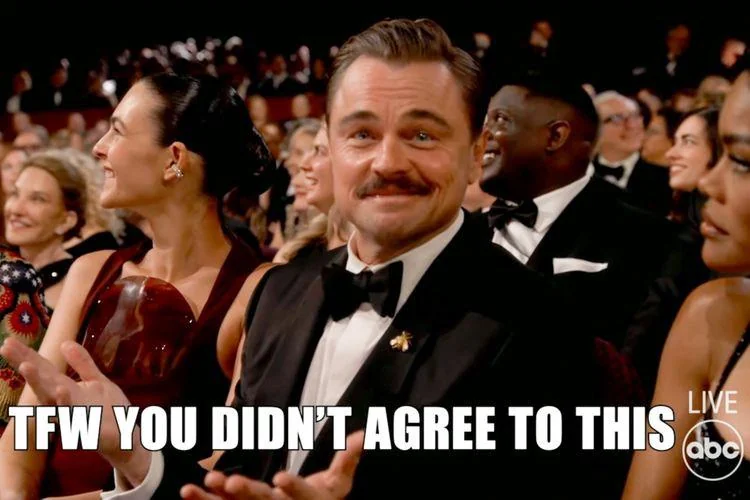 Dicaprio les el rey de los memes, seguido muy de cerca por Nicolas Cage.