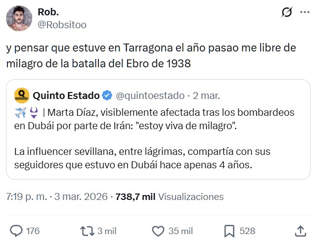 Breaking News: Marta Díaz sigue viva de milagro.