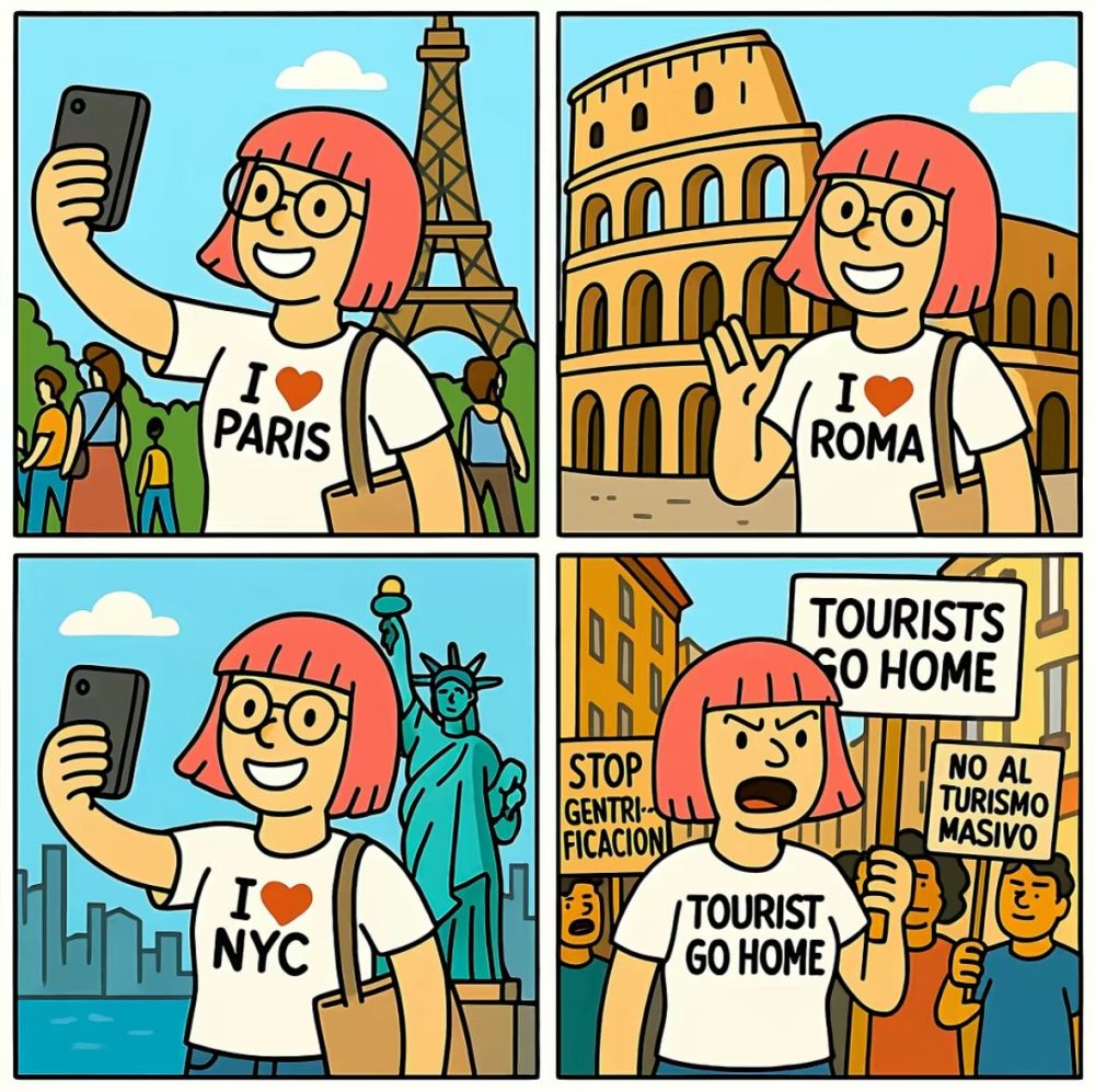 Está pasando.
