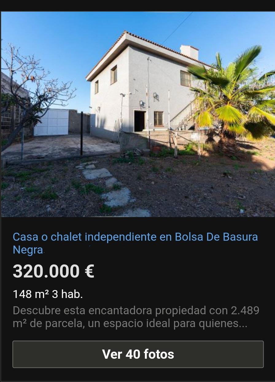 Nunca pagaría 320.000 por vivir en "Bolsa de Basura Negra".