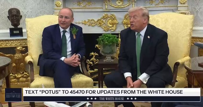 Trump: “Han pasado cosas malas en Europa, cosas muy malas, y más vale que hagan algo con la inmigración, y más vale que hagan algo con la energía, o no tendrán Europa”.