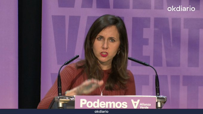 Ione Belarra: “Podemos ofrece intervención del mercado del alquiler, que todo lo que es privado se convierta en público”