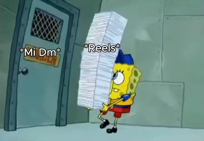 Mi novia después de decirme "buenas noches".