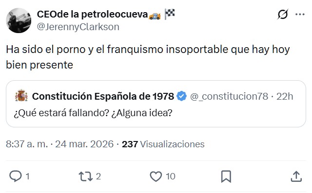 En tiempos de estupidez no hace falta tirar de ironía.