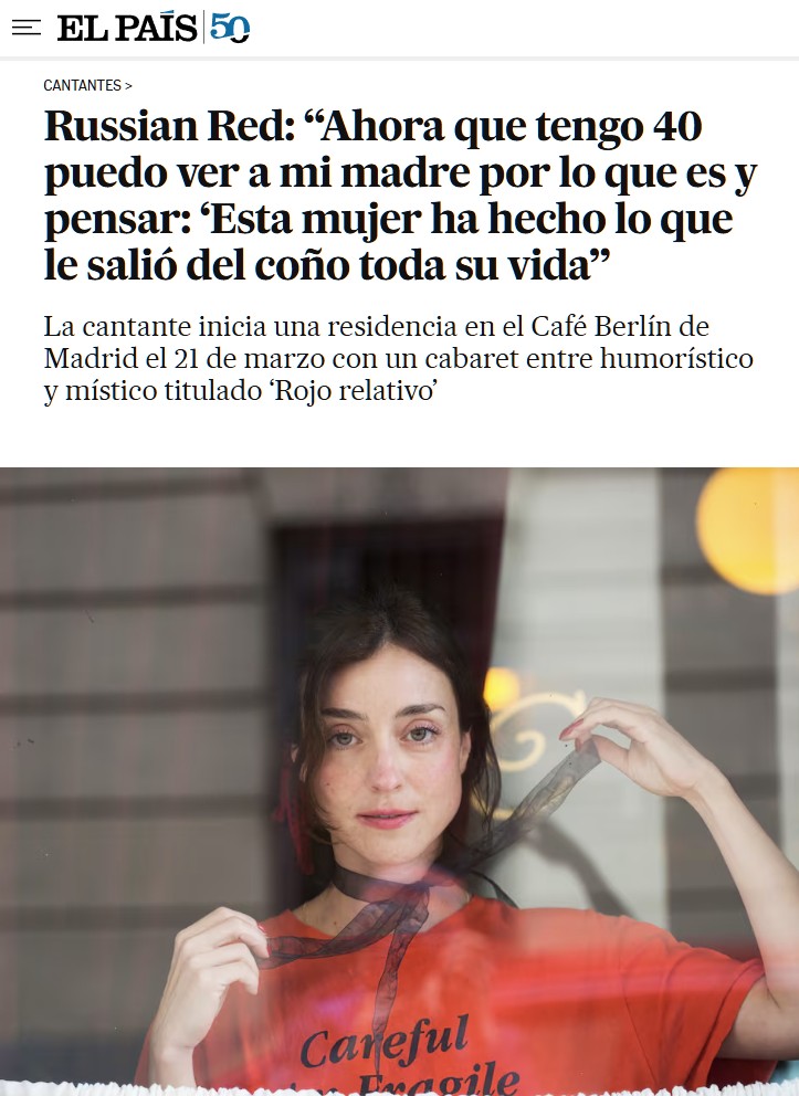 "Aguantar a alguien tan neurótico como yo no es fácil"