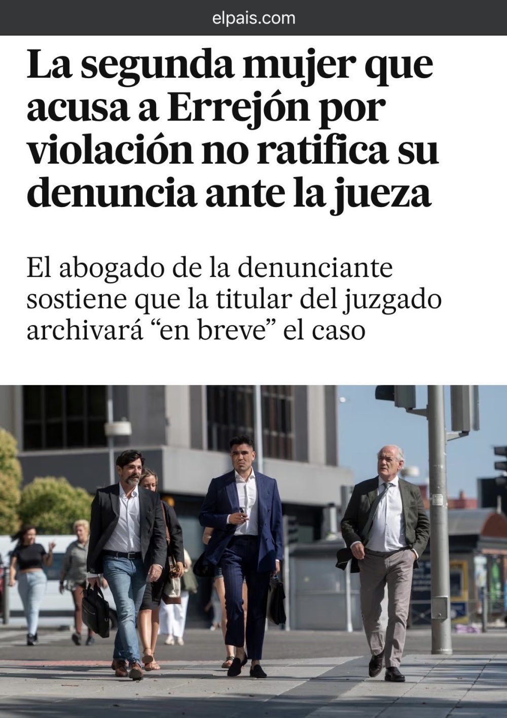 Puede que la segunda mujer que denunció a Errejón... nunca existiera.