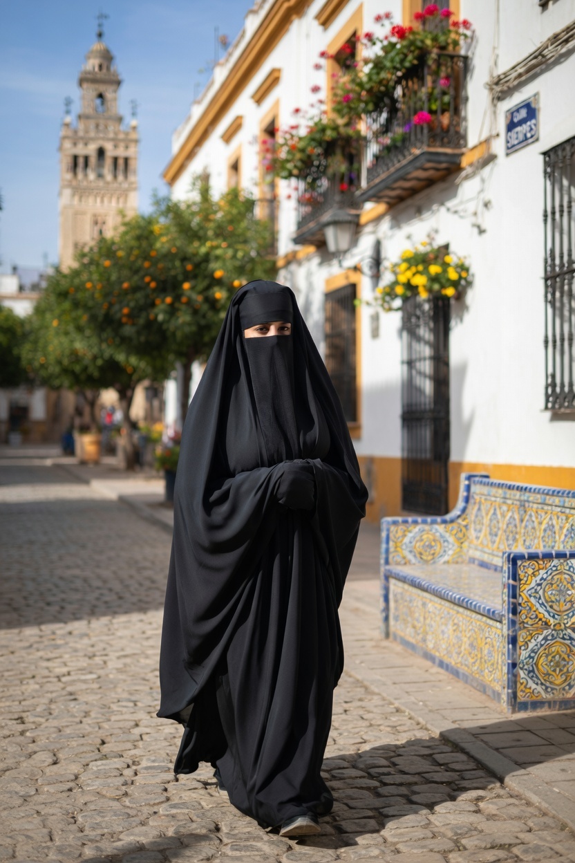 El Ayuntamiento de Sevilla también aprueba la prohibición de usar el burka y el niqab en espacios municipales