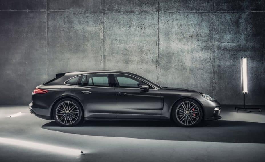 Un Porsche Panamera fúnebre es algo que no esperaba ver nunca.