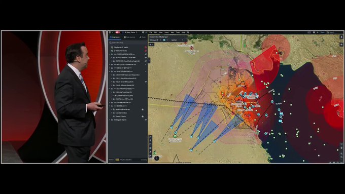Palantir presenta sistema Maven Smart System para análisis y planificación militar.