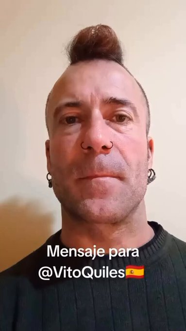 El mensaje de Rubén Sánchez a Vito Quiles.