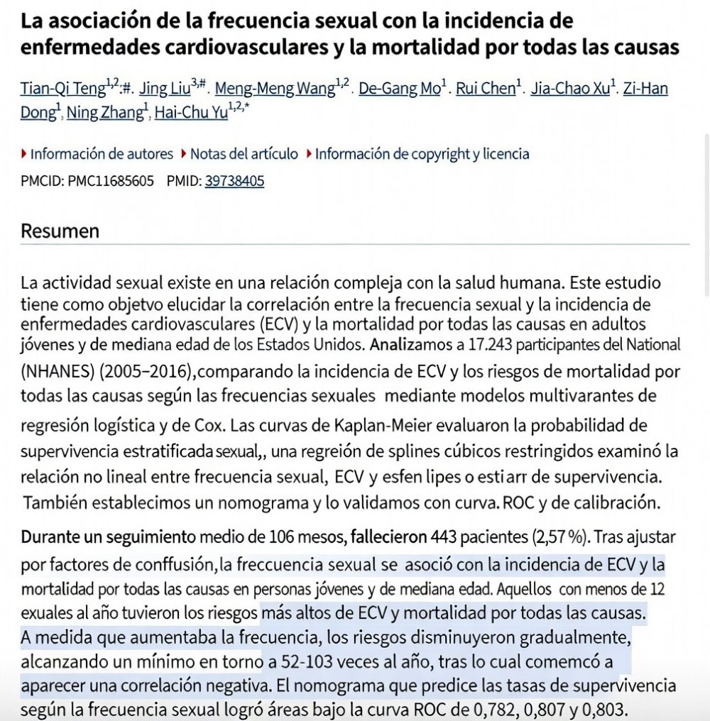 "Cariño, no lo digo yo, lo dice la ciencia".