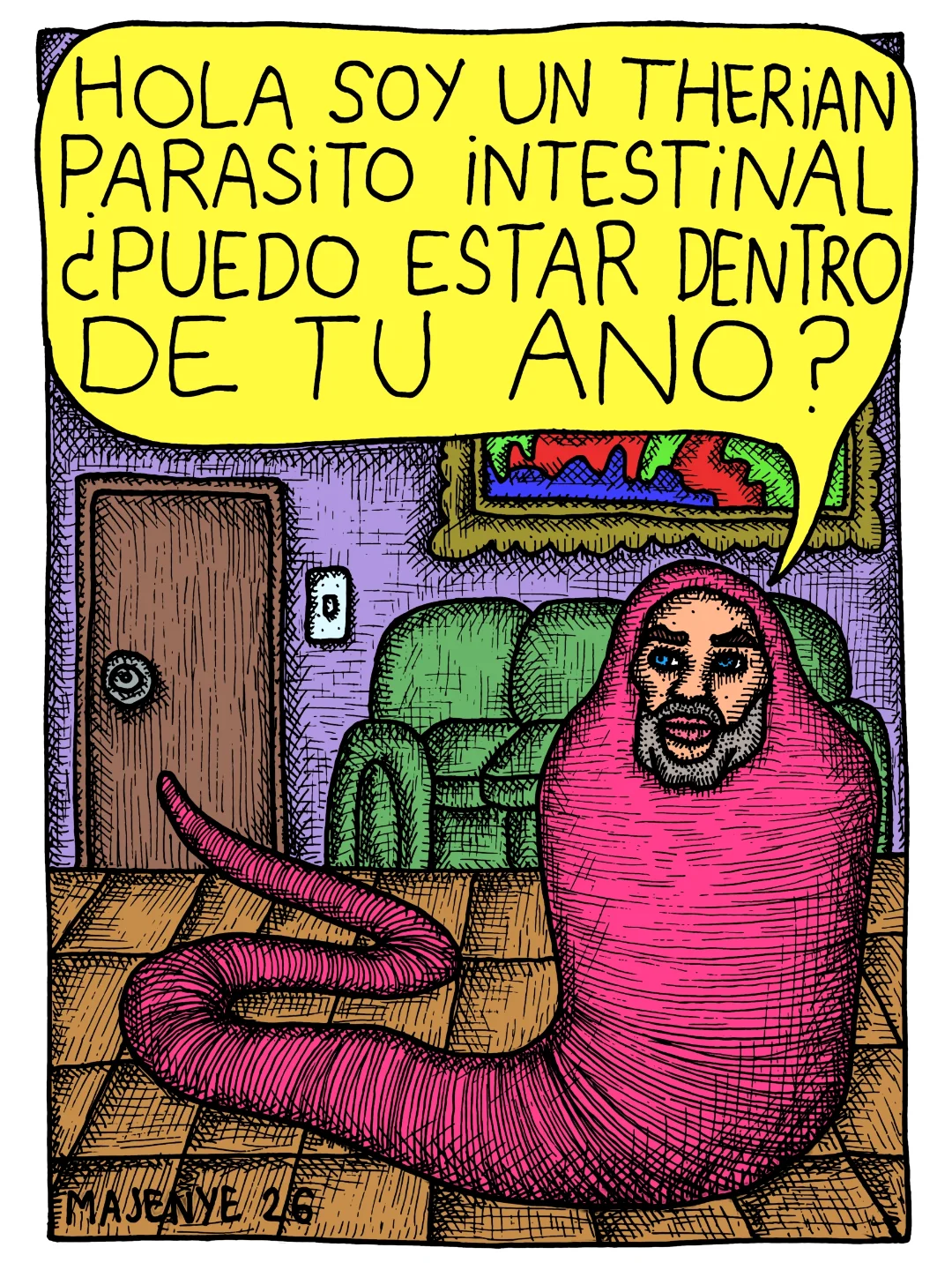 Todos los therians siempre se identifican con animales cool.