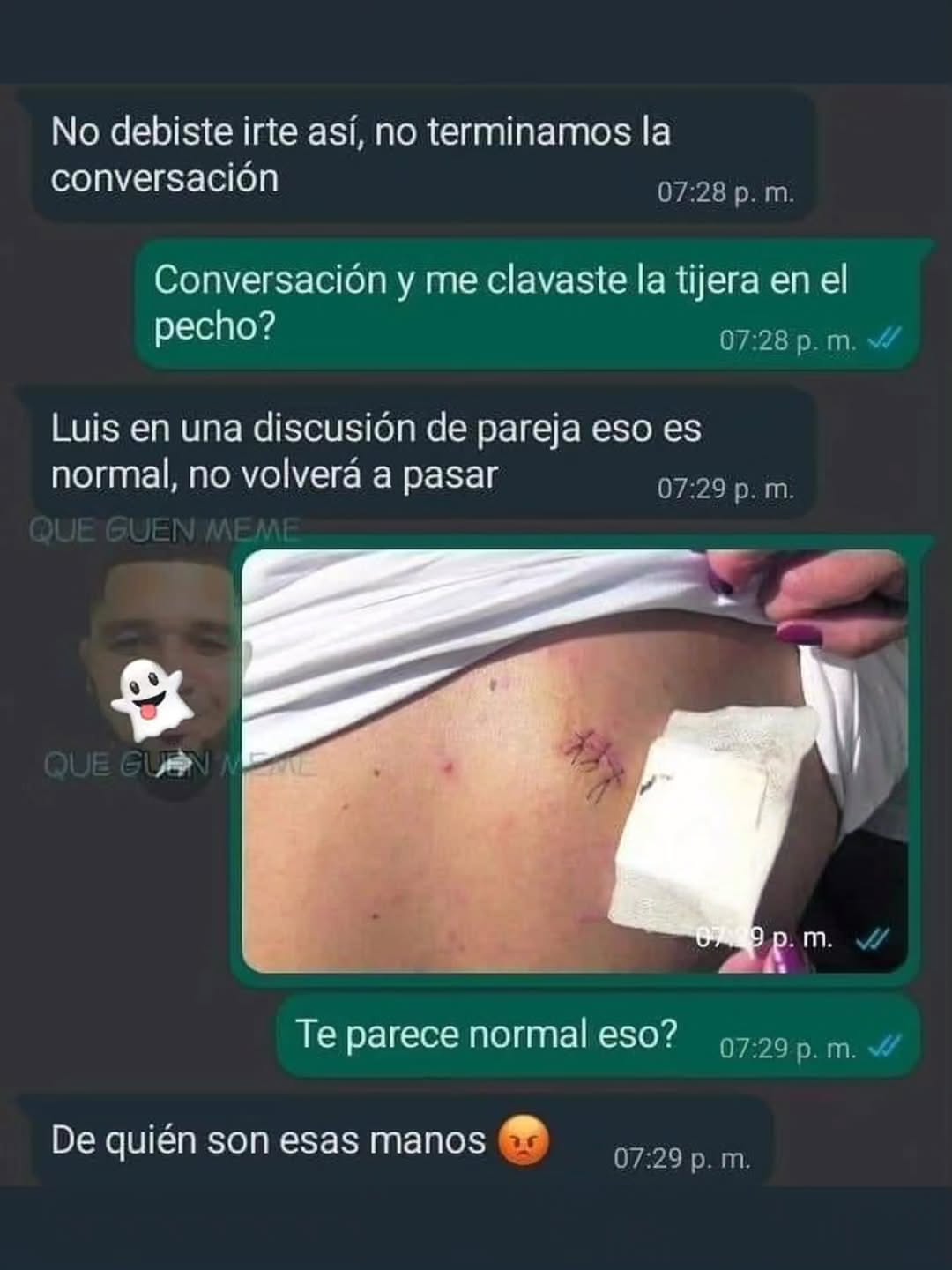 JPelirrojo tenía ligeras sospechitas de que su novia le estaba poniendo los cuernos.