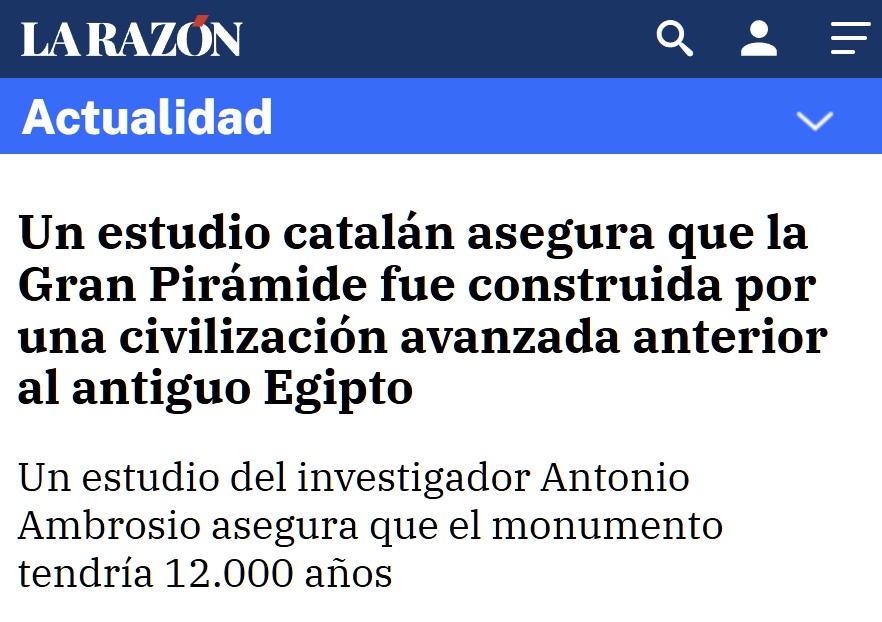 Espera que todavía descubren que la Gran Pirámide fue construida por catalanes.