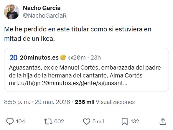 Me duele el serebro.