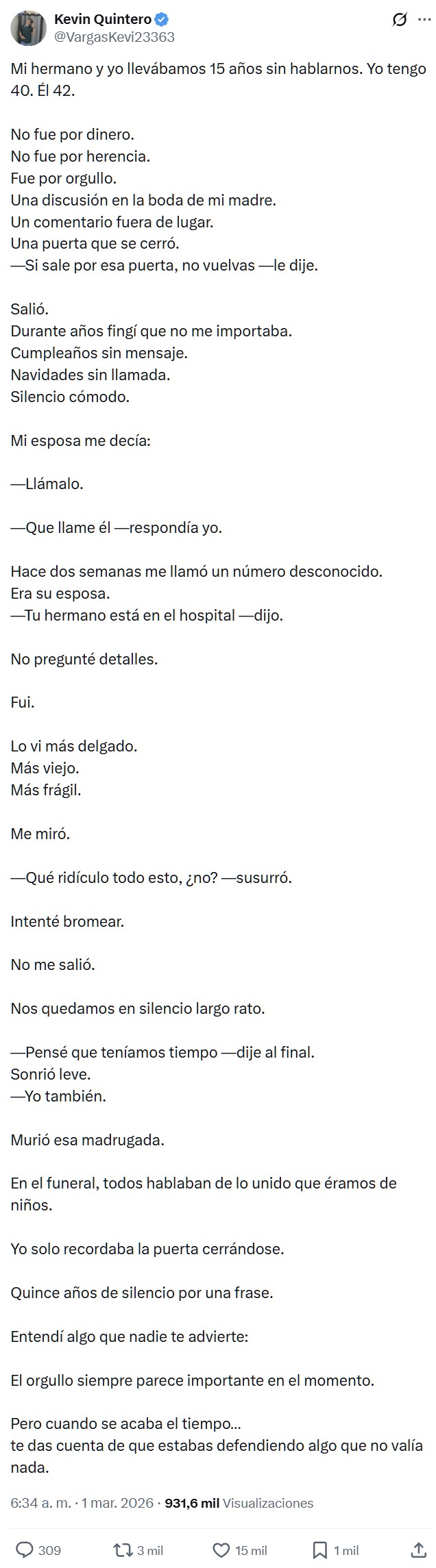 Cuidado con el orgullo, es autoinmune.
