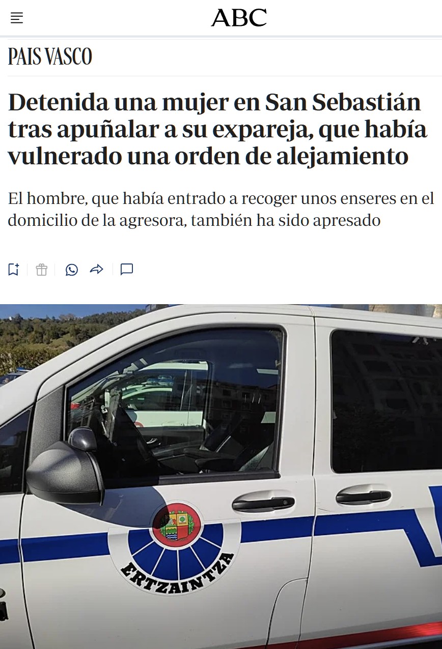 ¿Qué debe hacer una mujer si su expareja, que tiene una orden de alejamiento, aparece en casa por sorpresa?