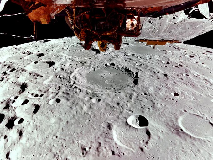 Éstas son las imágenes más cercanas de la Luna capturadas en las últimas décadas: el módulo de aterrizaje Blue Ghost de Firefly Aerospace orbita a tan solo 60 millas (100 km) sobre la superficie lunar.