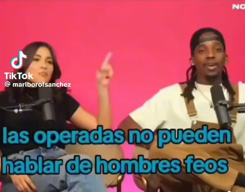 Las operadas no pueden hablar de hombres feos.