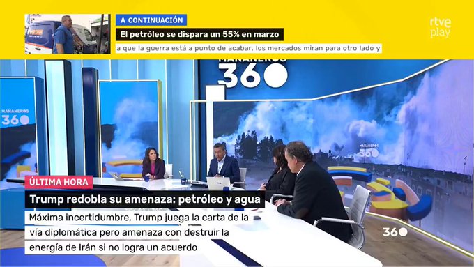 Javier Ruiz en la TV que pagamos todos: "Hoy el precio del petróleo en EE.UU. toca los 4$. Estamos aquí en apuros con el 1,99€..."