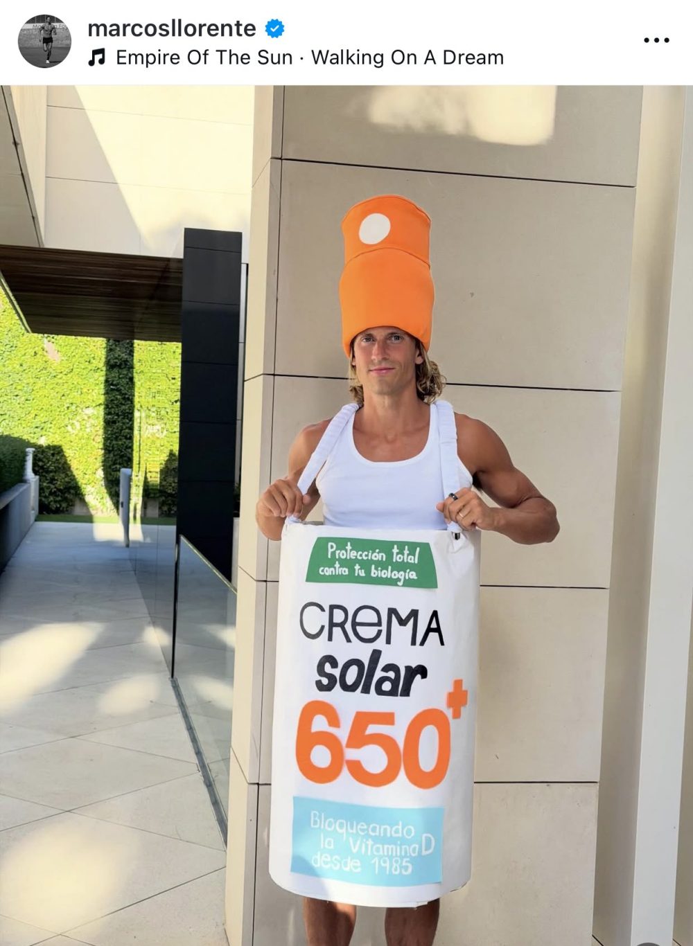 Bueno pues Marcos Llorente ha enloquecido definitivamente.