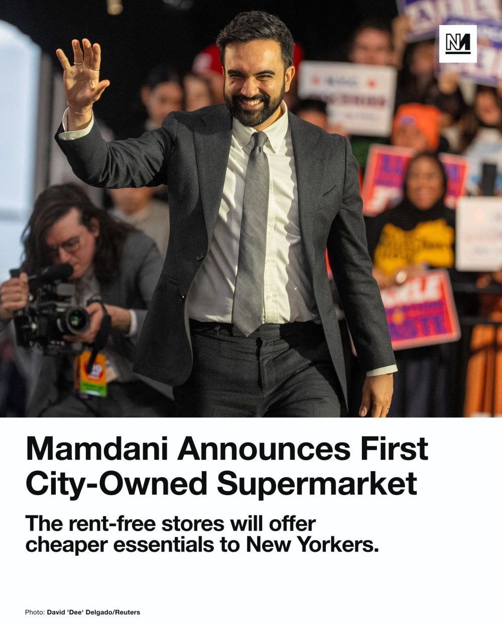 El alcalde de Nueva York, Zohran Mamdani, ha anunciado el primer supermercado público de la ciudad, con una inversión de 30 millones de dólares.