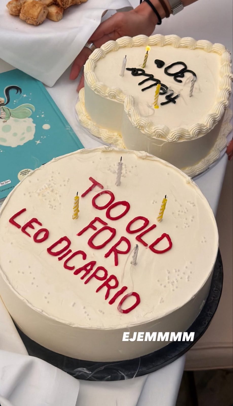 La tarta de cumpleaños de Laura Escanes.