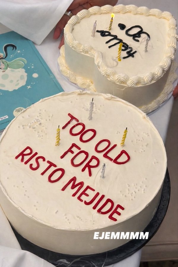 La tarta de cumpleaños de Laura Escanes.