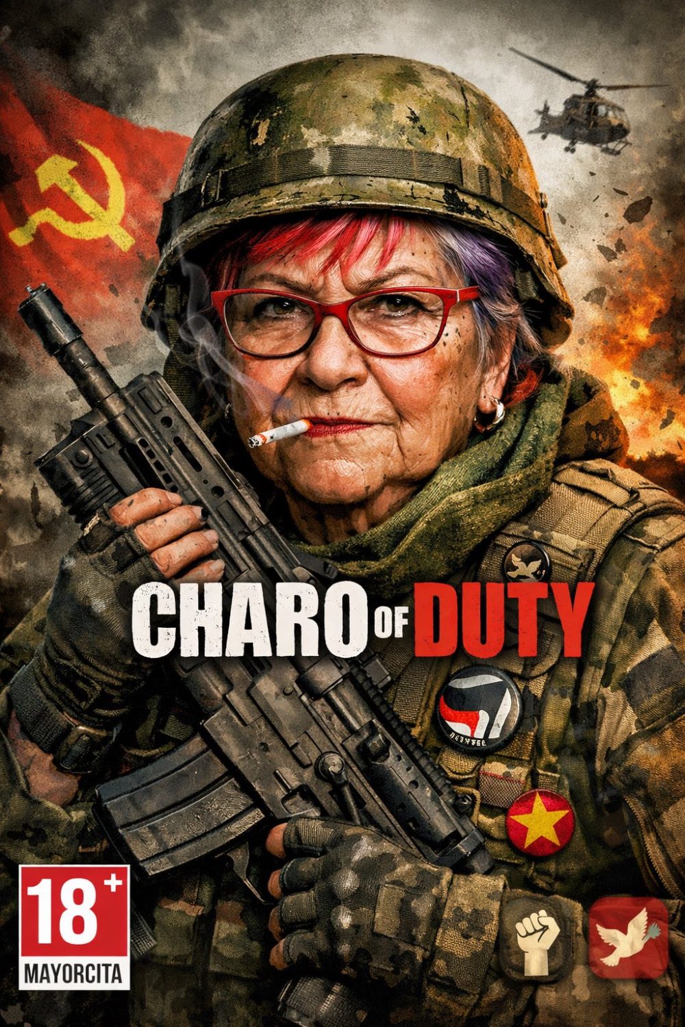 Vito Quiles se encuentra con Begoña Gómez y… ¡Dos salvajes charos aparecieron!