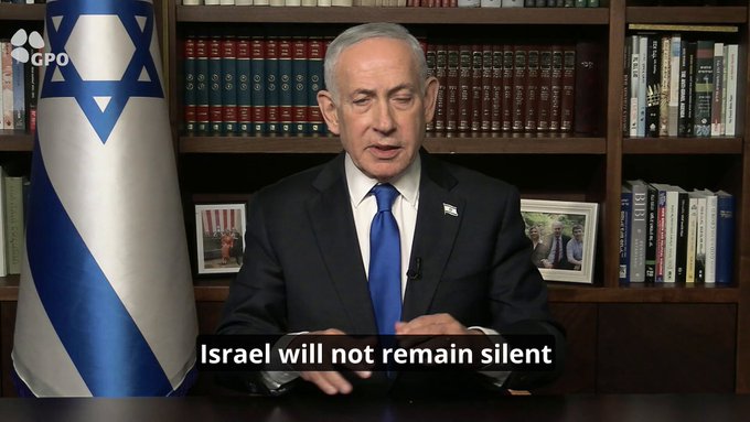 Netanyahu: “Israel no guardará silencio ante aquellos que nos atacan. España ha difamado a nuestros héroes, los soldados de las FDI, los soldados del ejército más moral del mundo”.
