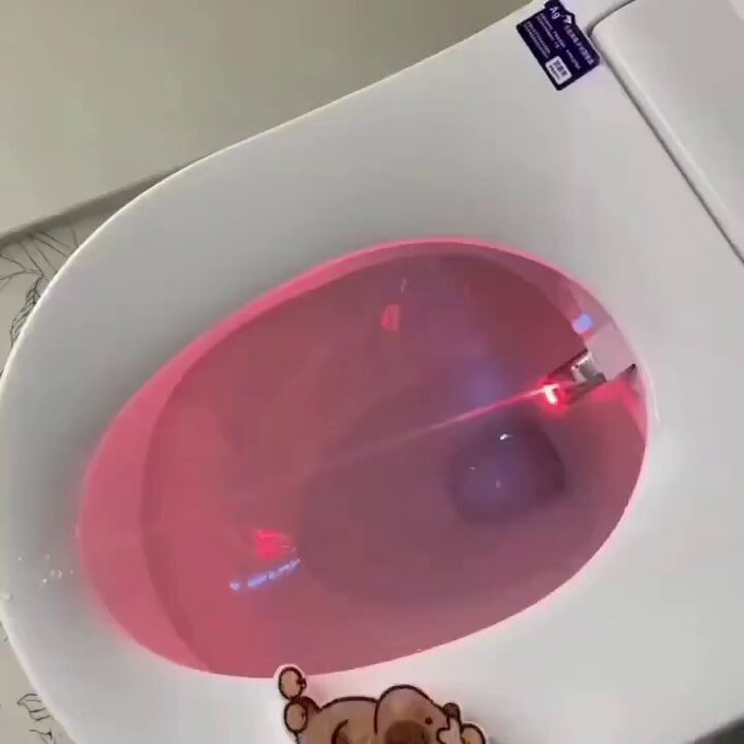 El váter con láser que localiza tu ogt con precisión para lanzar un chorro certero.