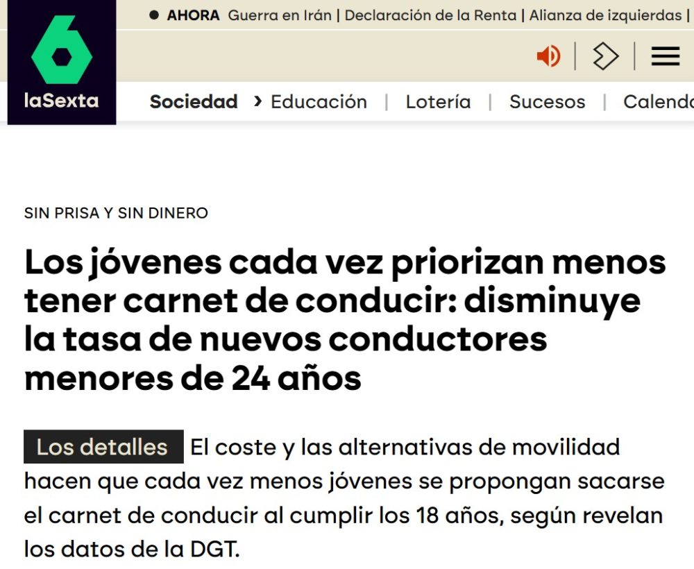 Los jóvenes no son pobres, los jóvenes "priorizan".