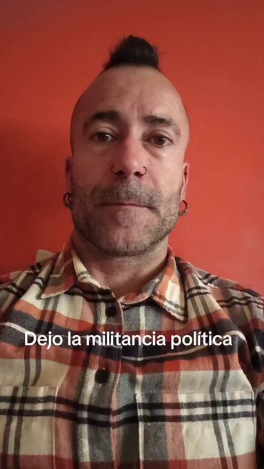 Rubén Sánchez anuncia que abandona su militancia en Podemos.