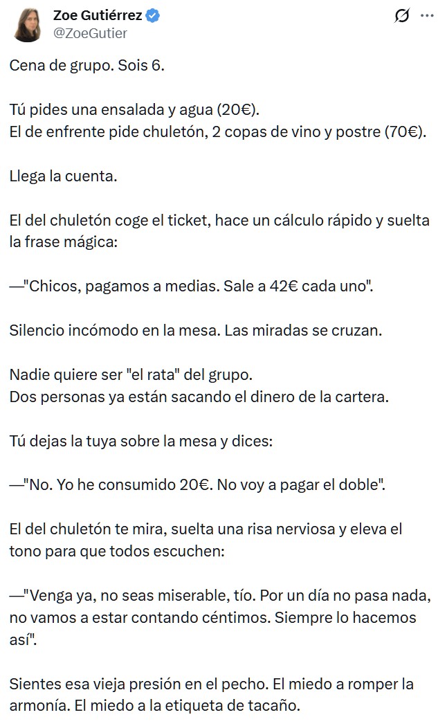 Dime que eres rata sin decirme que eres rata.
