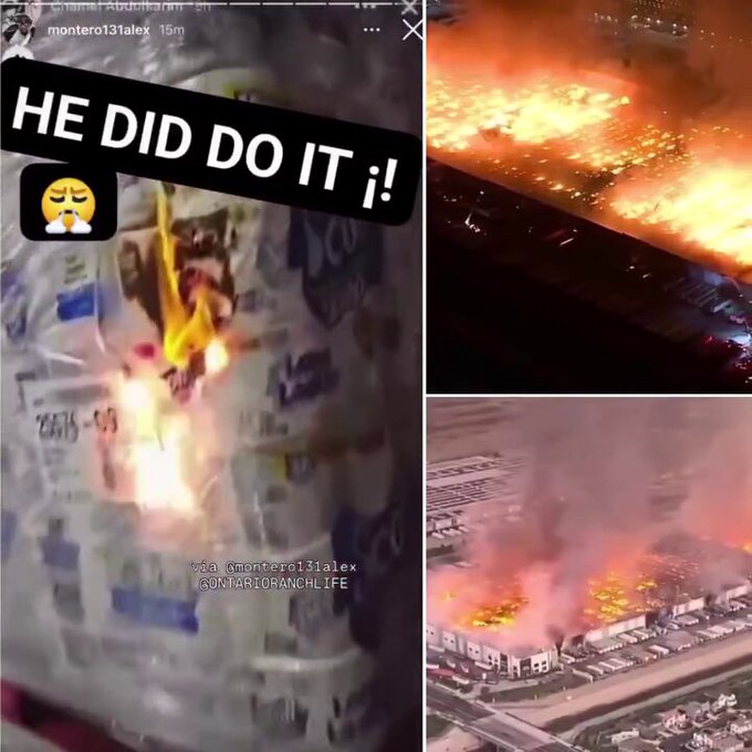 Un empleado descontento (Chamel Abdulkarim de 29 años) ha sido arrestado tras provocar un gravísimo incendio en un almacén de papel higiénico Kimberly-Clark en California.