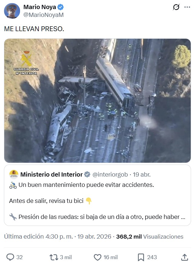 "Un buen mantenimiento puede evitar accidentes".