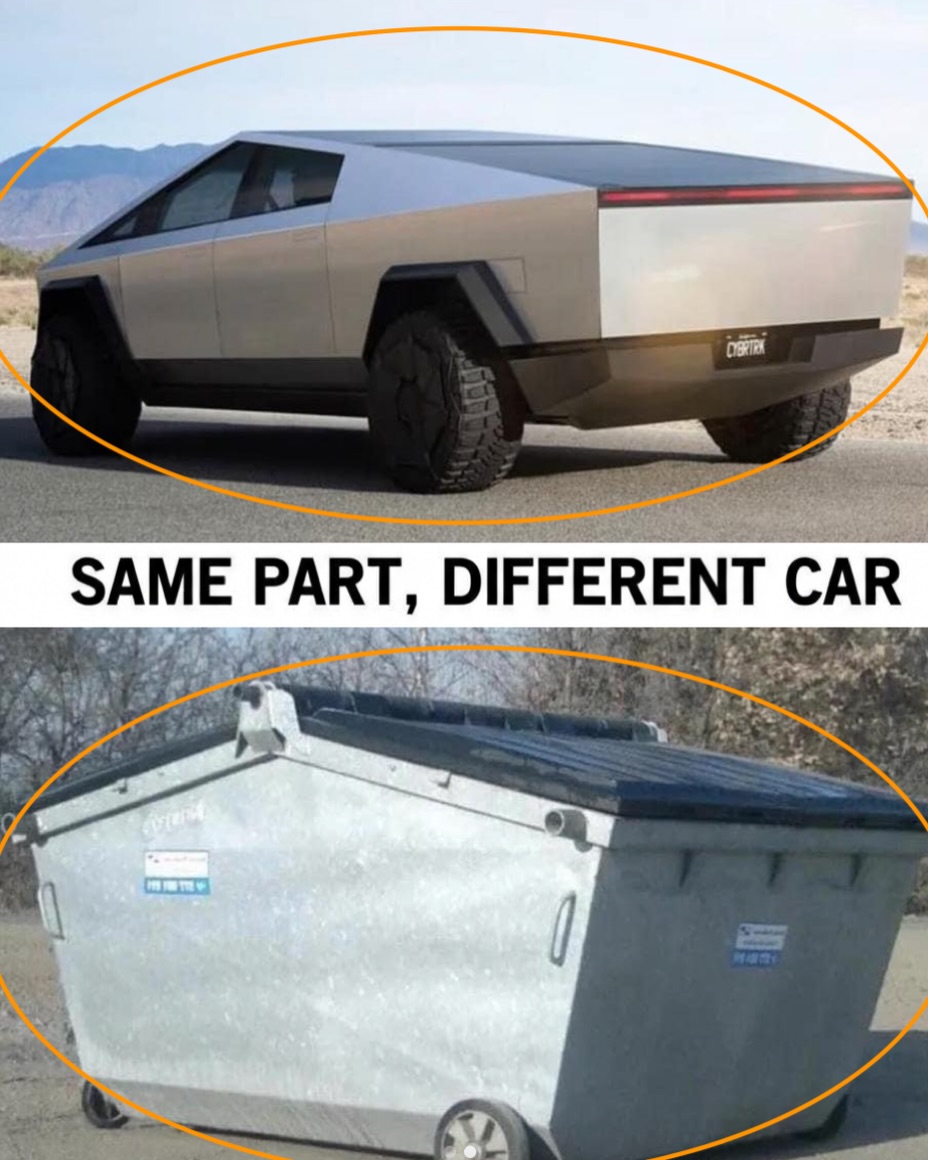 Misma pieza, diferente coche.