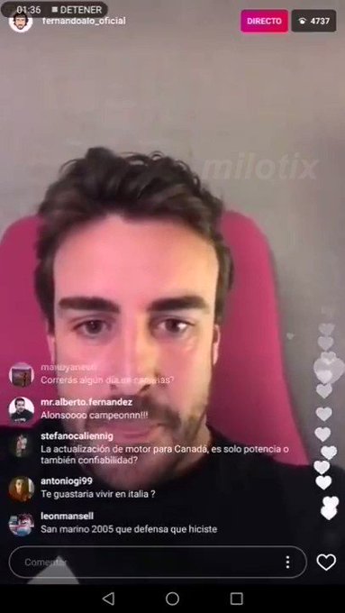 ¿Fernando Alonso va al supermercado?