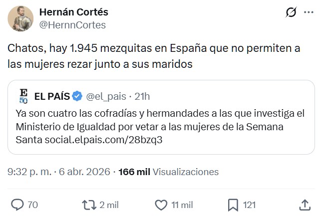 Indignación selectiva.