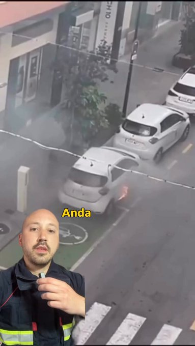 ¿Arden más los coches eléctricos? Un técnico en emergencias y protección civil responde.