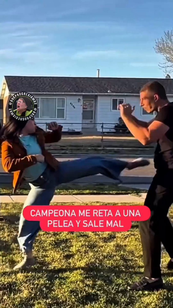 Una feminista dice que no necesita a ningún hombre que la proteja porque ella es campeona de artes marciales, pero la realidad es tozuda: los malos no se adaptan a tu categoría de peso plumilla.