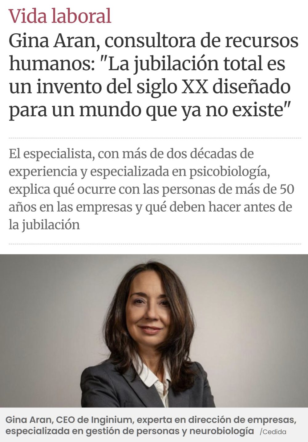 Una verdad incómoda: Para que los jubilados puedan vivir 20 años sin trabajar se necesita otro tipo de pirámide poblacional, y otro tipo de salario mediano.