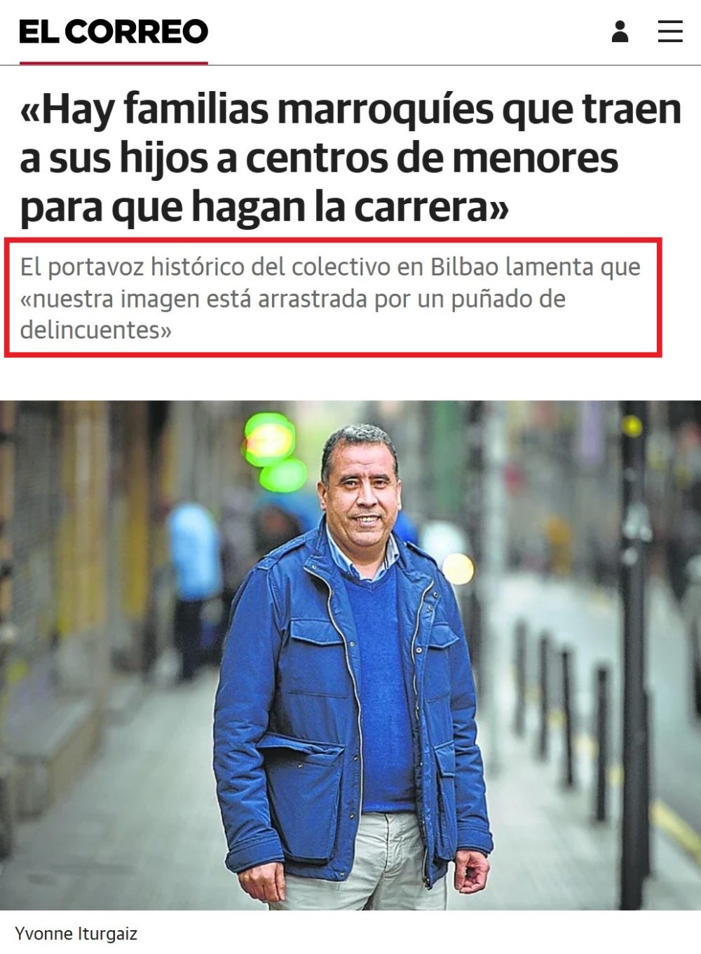 Son solo unos hilillos de delincuencia...