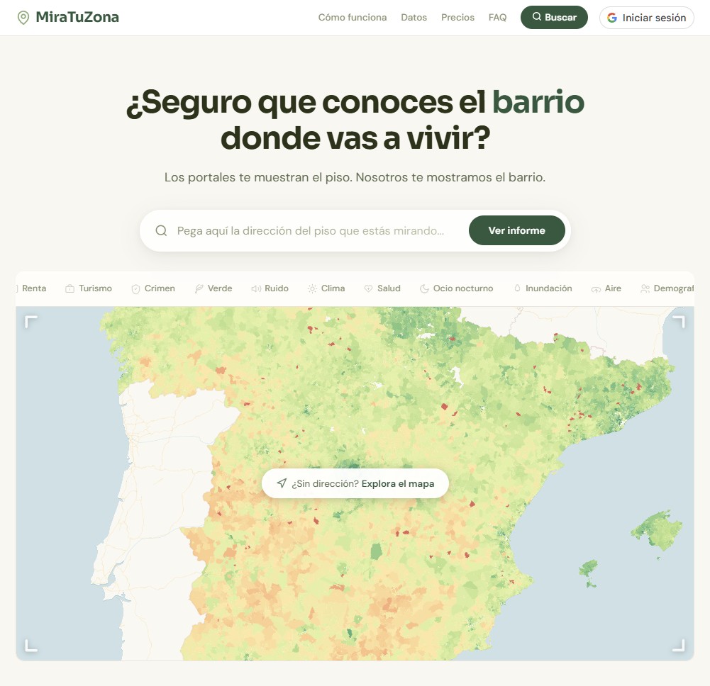 Web interesante para los que estén pensando en mudarse.