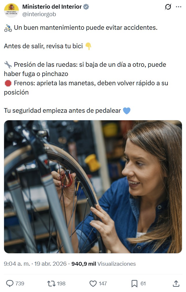 "Un buen mantenimiento puede evitar accidentes".