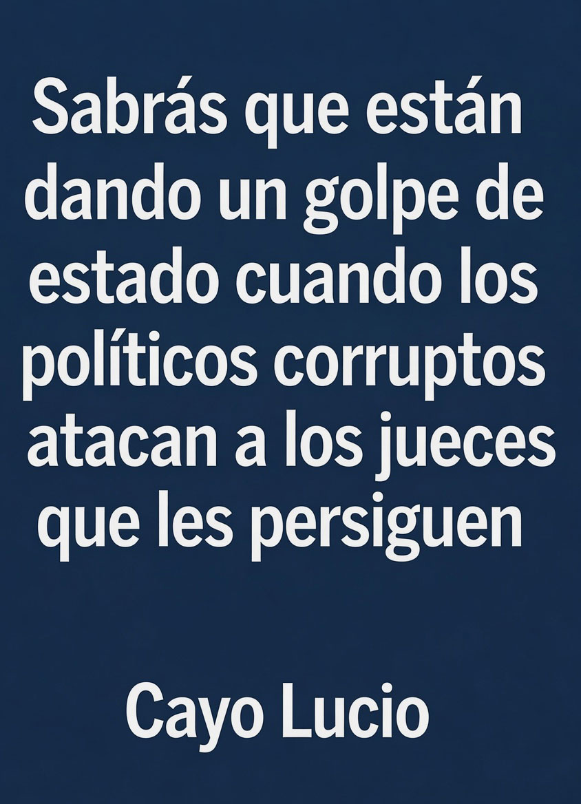 *Los jueces responden a una injerencia intolerante por parte del ministro de justicia*