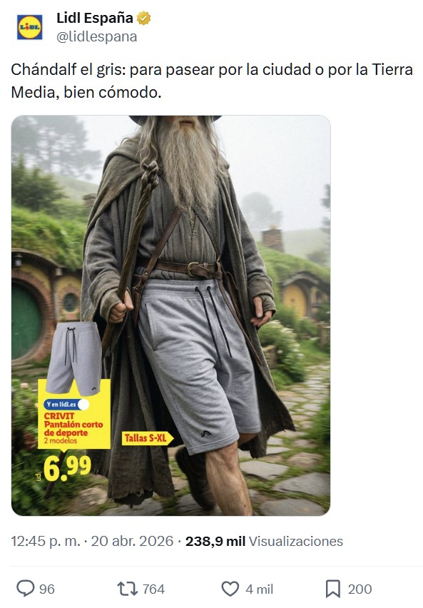 El CM de Lidl lleva meses haciendo méritos para un aumento de sueldo.